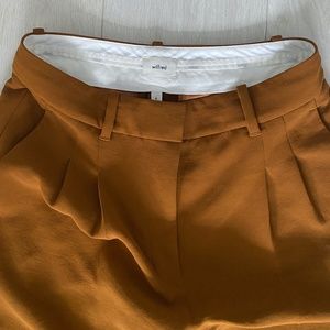 Aritzia Wilfred Effortless Pant in Rich Chestnut Size: 6